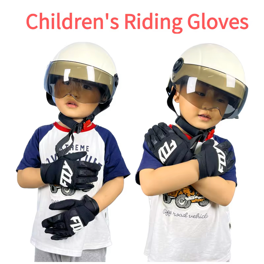 Motorcycle Gear For Kids - 2026 Kids Riding Gloves Kids MTB