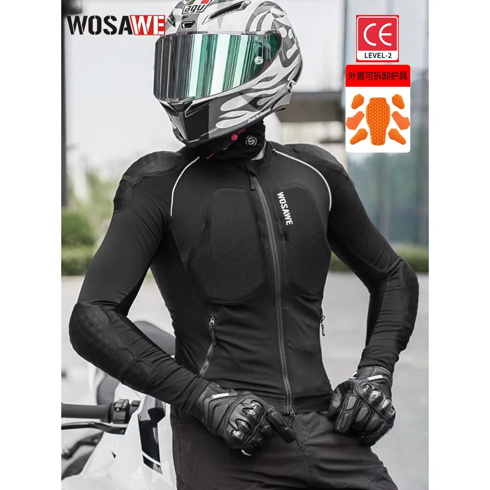 Motorcycle Gear Women - WOSAWE Motorcycle Jacket Body Armor Protection