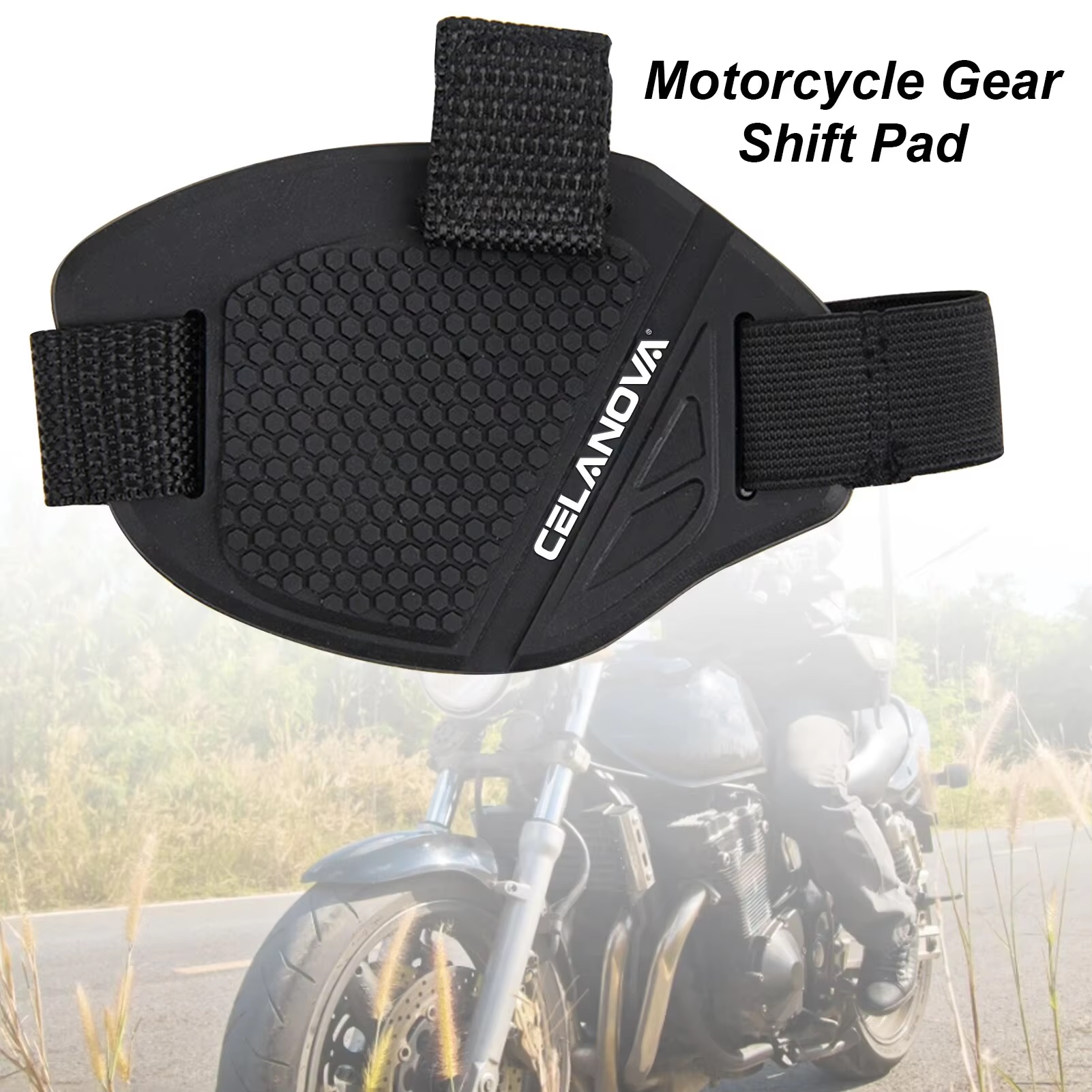 Motorcycle Gear Women - Motorcycle Universal Shifter Anti-Slip Pad-Heavy-Duty Rubber