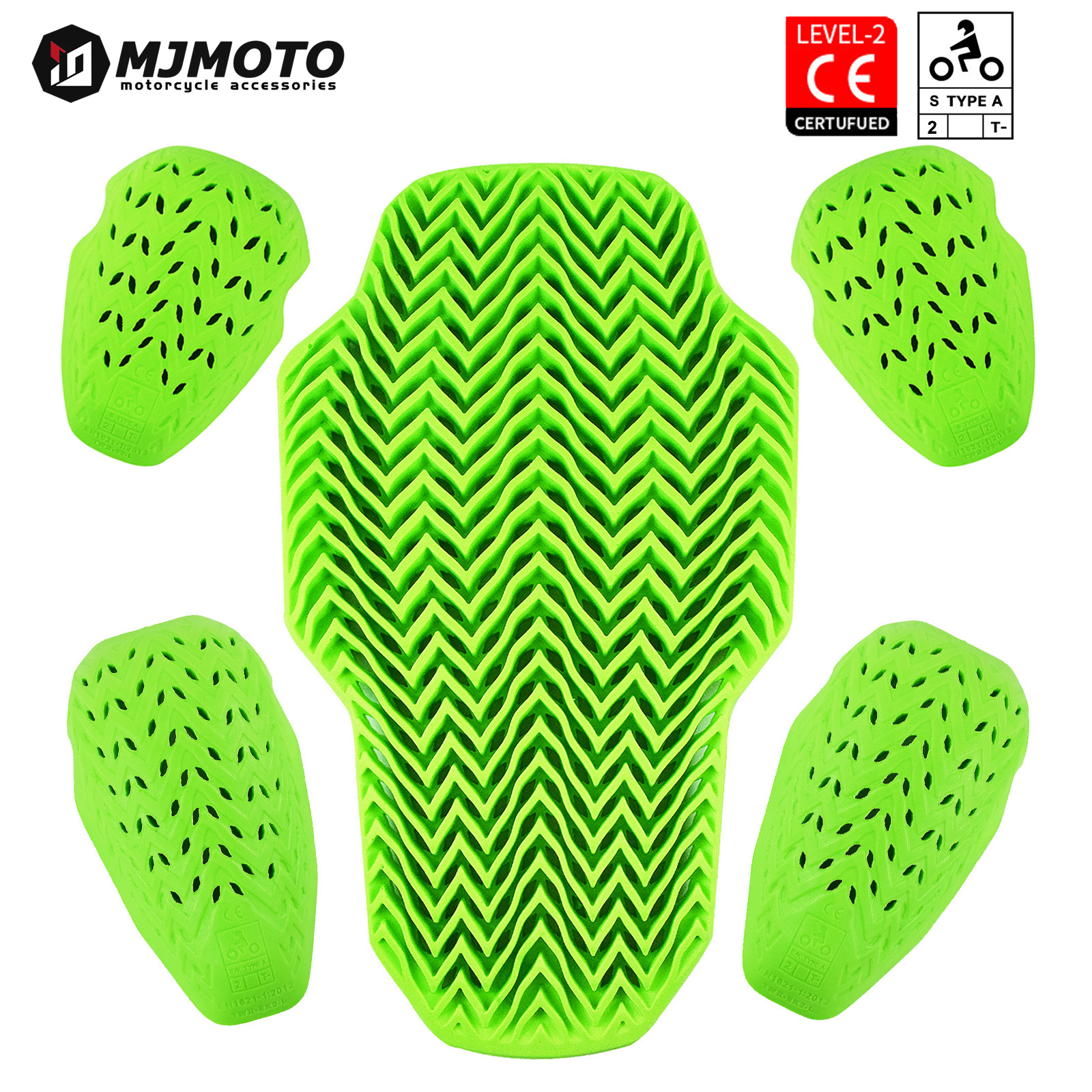 Green Motorcycle CE Level 2 Pr - Motorcycle Gear Women recension och pris