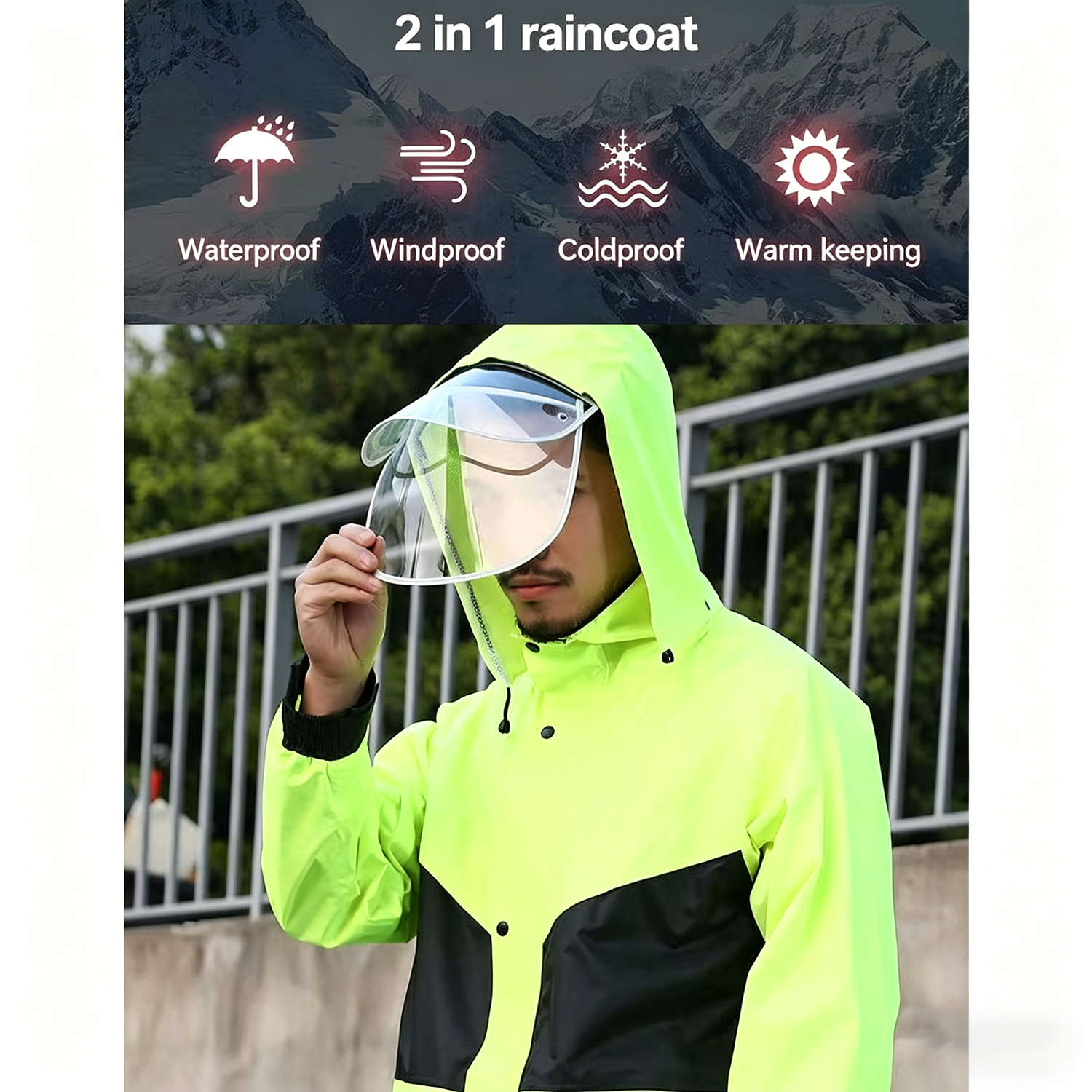 Motorcycle Raincoat Suits Men  - Motorcycle Gear Women recension och pris