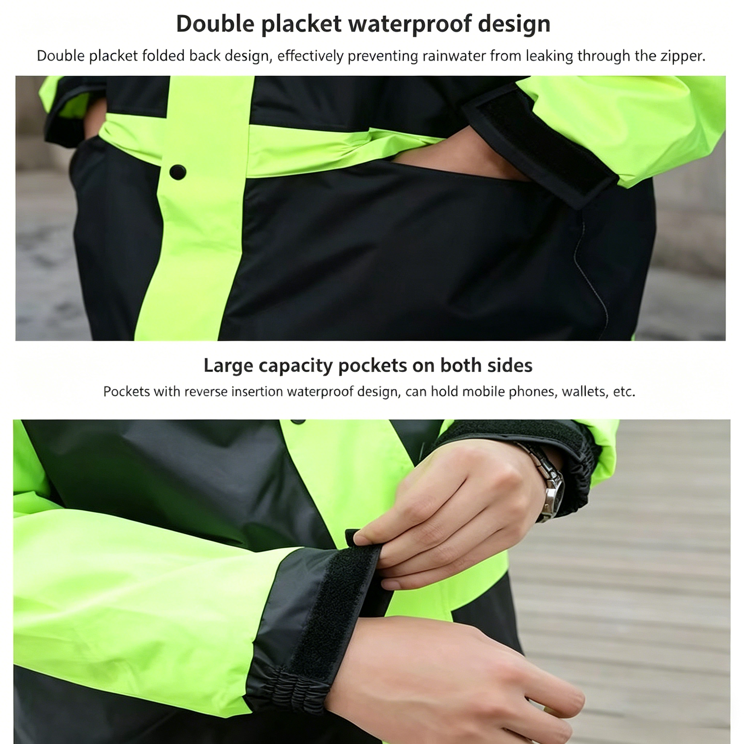 Motorcycle Raincoat Suits Men  - Motorcycle Gear Women recension och pris