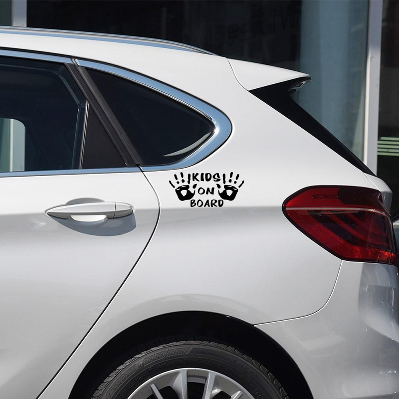 3D Car Sticker KIDS ON BOARD C - Motorcycle Gear For Kids recension och pris