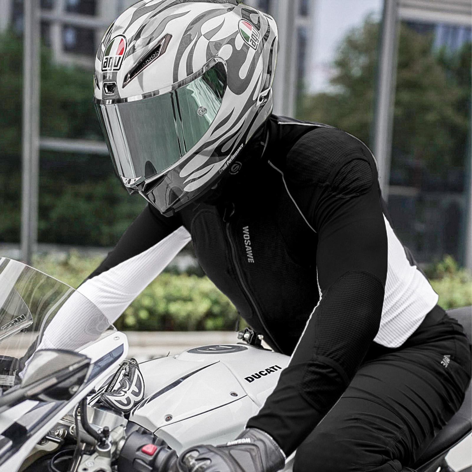 WOSAWE Motorcycle Jacket Body  - Motorcycle Gear Women recension och pris