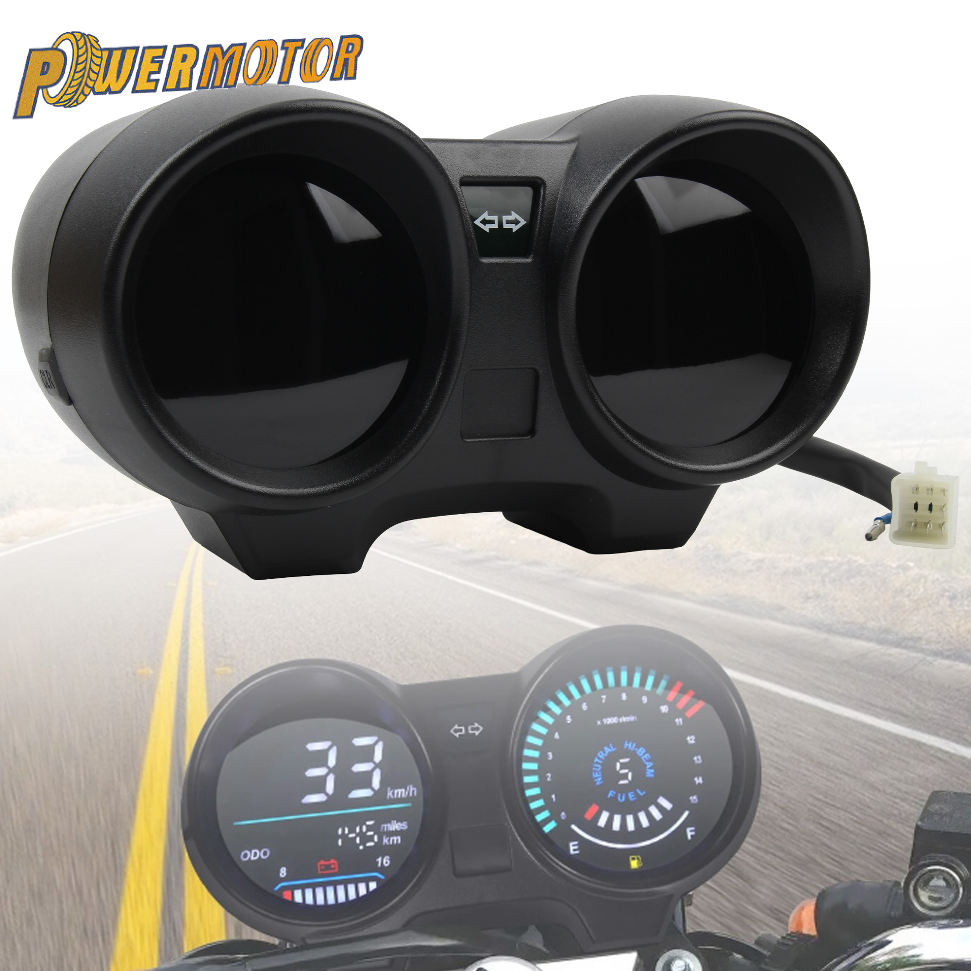 Motorcycle Tachometer Odometer - Motorcycle Gear Ratio recension och pris