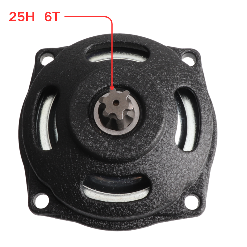 25H 138 link Chain with 6T 7T  - Motorcycle Gear Tidy recension och pris