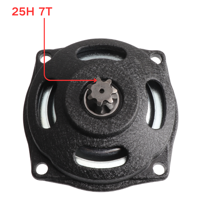 25H 138 link Chain with 6T 7T  - Motorcycle Gear Tidy recension och pris
