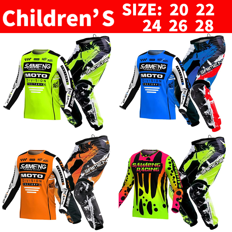 Motocross Jersey and Pants chi - Motorcycle Gear For Kids recension och pris