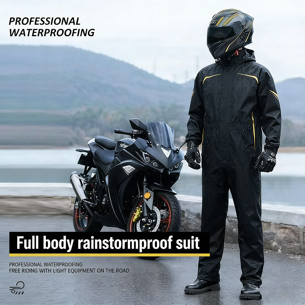 Motorcycle Rain Suit Men Women - Motorcycle Gear Women recension och pris