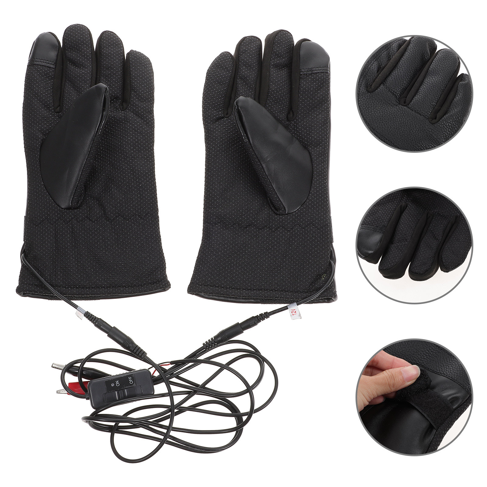 1Pair Adjustable Heated Motorc - Motorcycle Gear Women recension och pris
